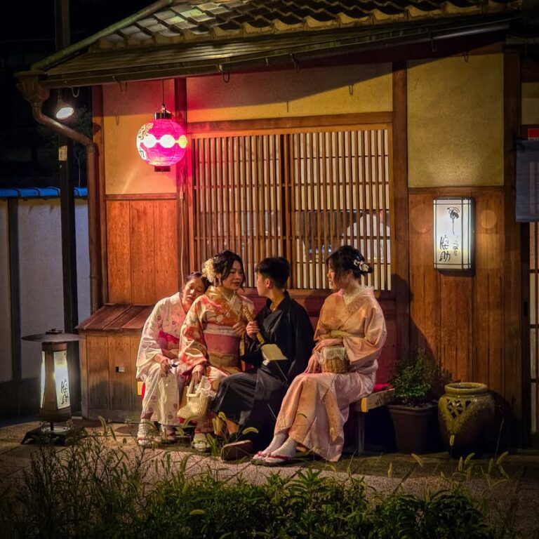 Kyoto in der Nacht